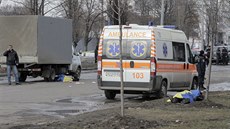 Při explozi v Charkově zahynuli na pochodu k výročí revolučních událostí na... Při explozi v Charkově zahynuli na pochodu k výročí revolučních událostí na...