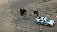 Policie kvli nahláené bomb evakuovala hlavní nádraí a pilehlé okolí v Brn...