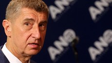 Předseda hnutí ANO Andrej Babiš v úvodu sněmu hnutí na pražském Chodově (28.... Předseda hnutí ANO Andrej Babiš v úvodu sněmu hnutí na pražském Chodově (28....