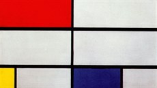 Piet Mondrian: Composition C (No. III) with Red, Yellow and Blue