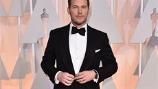 Chris Pratt si svj smoking na Oscary vybral u Toma Forda. Dvoudílný oblek v...