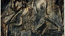 Ilustrace Stanislava Kolíbala k povídce Hra o život. Ilustrace Stanislava Kolíbala k povídce Hra o život.