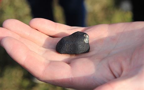 Tento meteorit dopadl v eljabinské oblasti v Rusku.