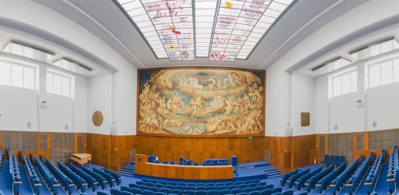 Aula Právnické fakulty Masarykovy univerzity v Brn.