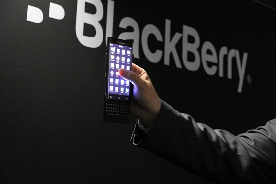 Tajemný koncept BlackBerry ukázaný v Barcelon na veletrhu MWC