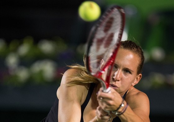 ZPÁTKY NA TURNAJÍCH. Nicole Vaidiová znovu hraje pod vedením Alee Kodata turnaje WTA, tento týden se pedstaví na velkém podniku v Miami.