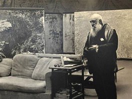 Claude Monet a jeho ateliér