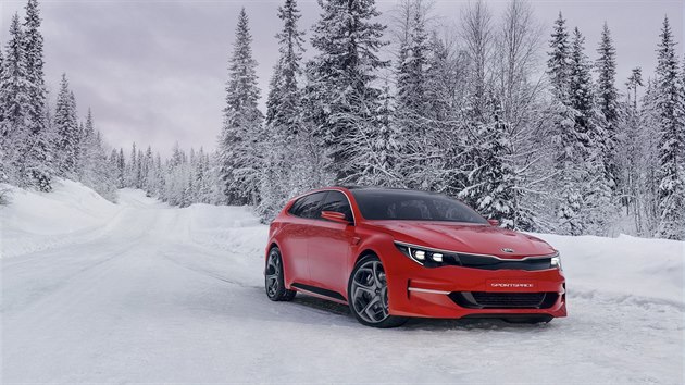 Kia Sportspace je jeden z koncept, kter se pedstav v enev. Reln vyhlejc vz ukazuje podobu nov generace modelu optima