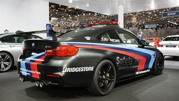 BMW M4 Coup jako Safety Car pro MotoGP