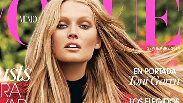 Na tituln strnce Vogue se tv Toni Garrnov objevuje pravideln. Nafotila celkem 16 mezinrodnch edic.