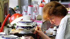 Porcelánka Rudolf Kämpf v Loučkách vsadila na tradiční výrobu. Porcelánka Rudolf Kämpf v Loučkách vsadila na tradiční výrobu.