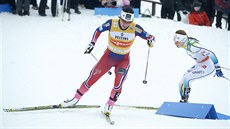 Norská běžkyně Marit Björgenová si jede pro sprinterské vítězství v Lahti. Norská běžkyně Marit Björgenová si jede pro sprinterské vítězství v Lahti.