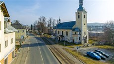 Vratislavice kostel - pvodní stav.