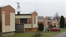 Nové Dolní Kralovice tvoří řady podobných domků. Nové Dolní Kralovice tvoří řady podobných domků.