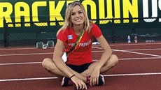 Česká atletická reprezentanka Zdeňka Seidlová Česká atletická reprezentanka Zdeňka Seidlová