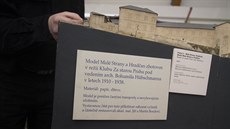 Unikátní papírový model poniily povodn v roce 2002.