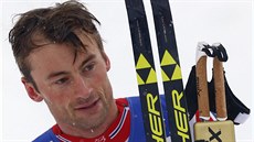 V TYPICKÉ ROLI. Petter Northug byl nejrychlejím mužem na 50 kilometrech... V TYPICKÉ ROLI. Petter Northug byl nejrychlejím mužem na 50 kilometrech...