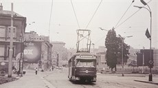 Historické snímky tramvají mohou lidé vidt na nové výstav v Technickém muzeu...