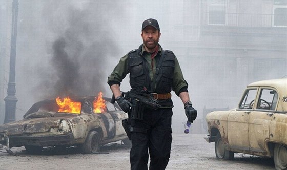 Chuck Norris ve filmu Expendables 2 (2012)