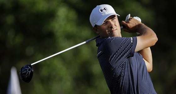 Jordan Spieth na Valspar Championship v Palm Harbor.