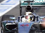 Lewis Hamilton bhem Velk ceny Austrlie