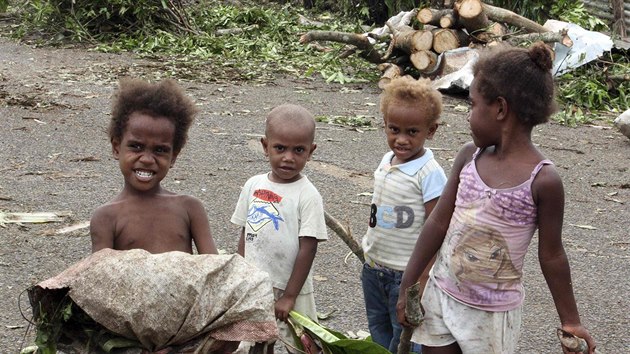 Nsledky cyklnu Pam na souostrov Vanuatu (15. bezna 2015)