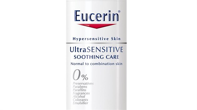 Zklidujc hydratan krm UltraSENSITIVE bez drdivch ltek pro normln a smenou ple, Eucerin, 50 ml za 499 K