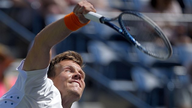 Tom Berdych na turnaji v Indian Wells