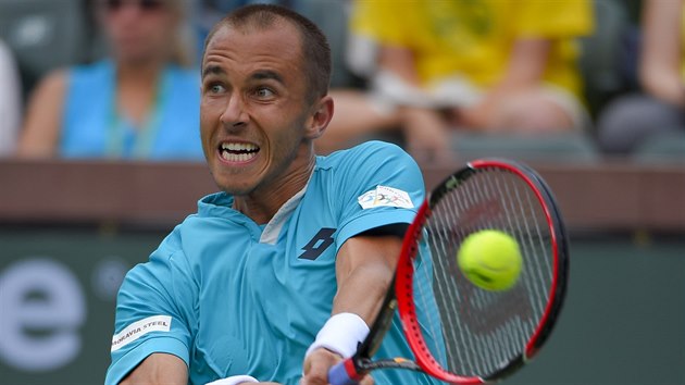 Luk Rosol na turnaji v Indian Wells