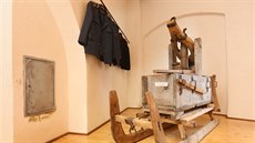 Hasičské saně z 18. století, unikát hasičského muzea, které sídli na hradě... Hasičské saně z 18. století, unikát hasičského muzea, které sídli na hradě...