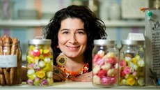 Denisa Blatná z cukrárny Tutti Frutti. Denisa Blatná z cukrárny Tutti Frutti.