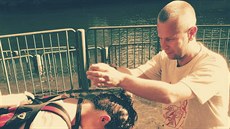 Připomenutí křtu v řece Jordán. Božejovský farář Karol Lovaš projel řadu zemí.... Připomenutí křtu v řece Jordán. Božejovský farář Karol Lovaš projel řadu zemí....