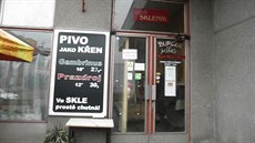 Snímek kontrolor SZPI z plzeské restaurace Club Skleník.