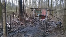 Při požáru přístřešku bezdomovců byl zraněn jeden z mužů. Při požáru přístřešku bezdomovců byl zraněn jeden z mužů.