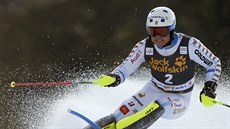 Mattias Hargin na svahu v Kranjské Goe