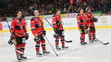 Hokejisté Znojma ped tvrtfinálovým duelem EBEL ligy