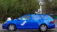Here auta společnosti Nokia mapují Česko. Here auta společnosti Nokia mapují Česko.
