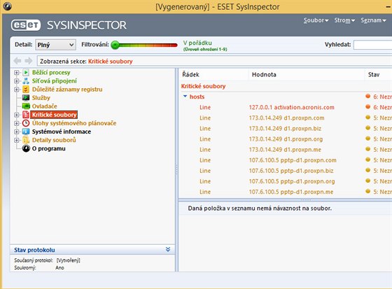 Eset SysInspector