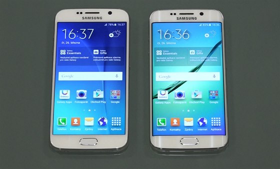 Samsung S6 a Samsung S6 Edge