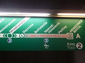 Nové plány ve stanicích metra u naznaují zmnu, která nastane od pondlí 6....