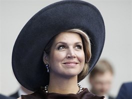 Nizozemská královna Máxima (Lübeck, 19. bezna 2015)