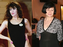 Pavlína Babrková (41) v letech 1992 a 2007. Je enou v domácnosti. S Petrem...