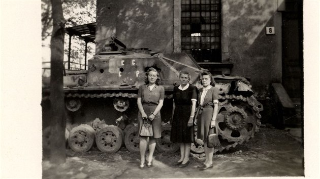 Snímek ze sbírky Dagmar Šimkové, která archivu poslala řadu fotografií z ostravského obvodu Michálkovice.