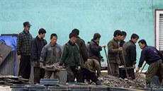 Moderní otroci z KLDR dřou pro Kim Čong-una po celém světě. Sami trpí Moderní otroci z KLDR dřou pro Kim Čong-una po celém světě. Sami trpí