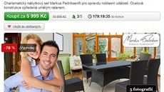 Slevomat utlumí svou privátní značku Markus Pedriksen. Nábytek vyrábí firmy z... Slevomat utlumí svou privátní značku Markus Pedriksen. Nábytek vyrábí firmy z...