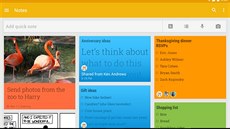 Aplikace Google Keep na správu poznámek získává nové funkce.