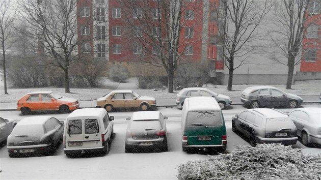 Neekan pchod jara na brnnskm sdliti Vinohrady. (31. bezna 2015)