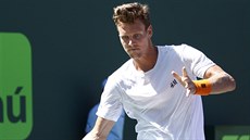 Tomá Berdych na turnaji v Miami.