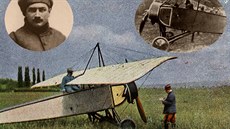 Dne 1.4.1915 došlo vůbec k prvnímu sestřelu klasickým stíhacím útokem, to je... Dne 1.4.1915 došlo vůbec k prvnímu sestřelu klasickým stíhacím útokem, to je...
