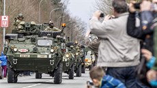 Konvoj americké armády přijíždí do Pardubic (29. 3. 2015) Konvoj americké armády přijíždí do Pardubic (29. 3. 2015)